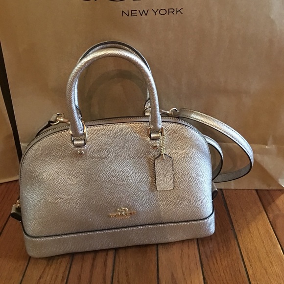 NWT Coach Mini Satchel/Crossbody Bag - Picture 1 of 6